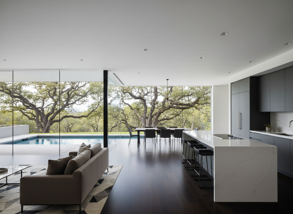 Modern kitchen interior remodel